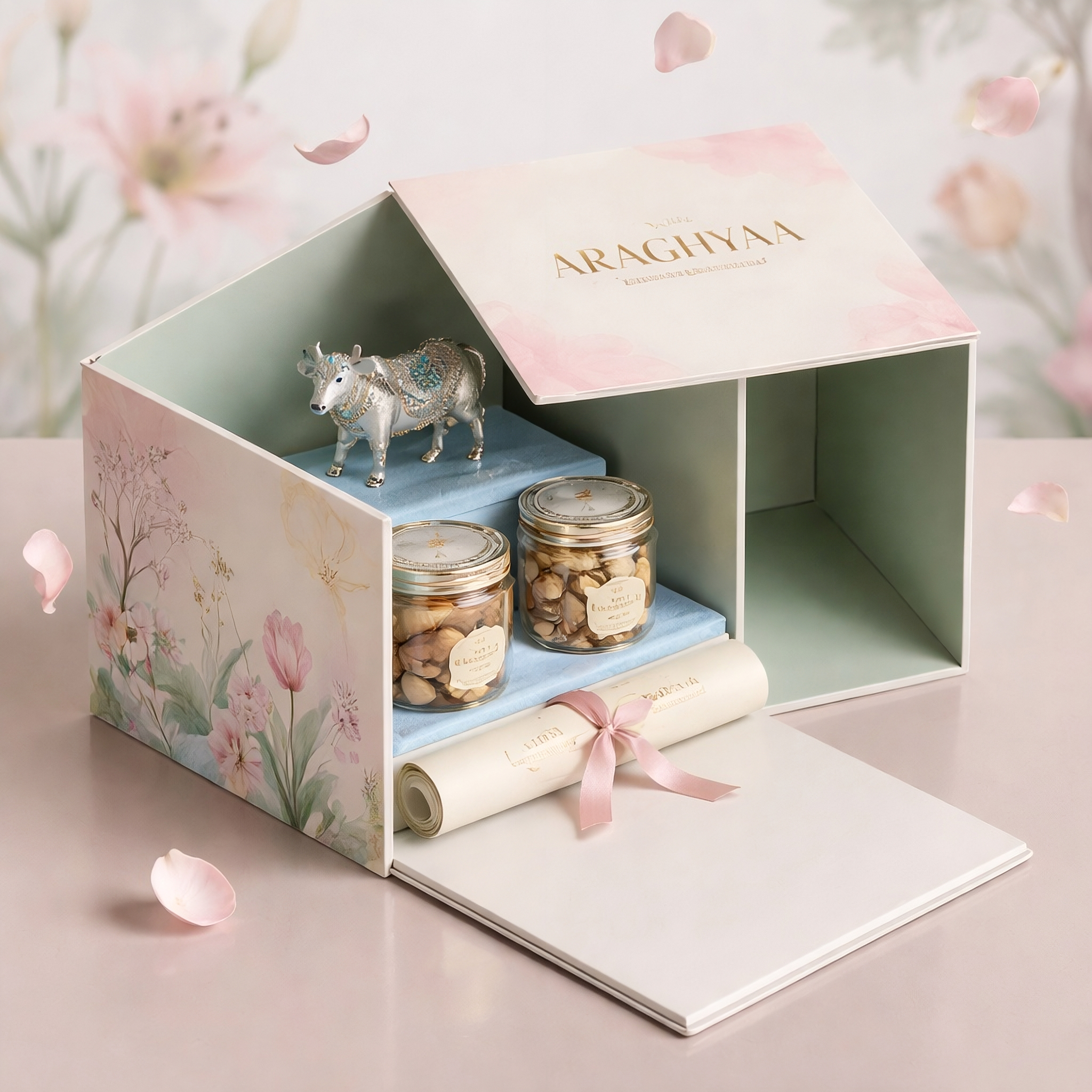 Gulafsha - Whispers of Floral Elegance | ARAGHYAA luxury gifts